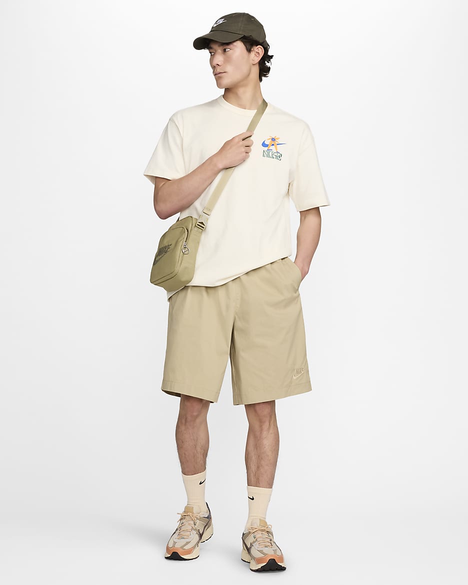 Mens nike khaki shorts hotsell